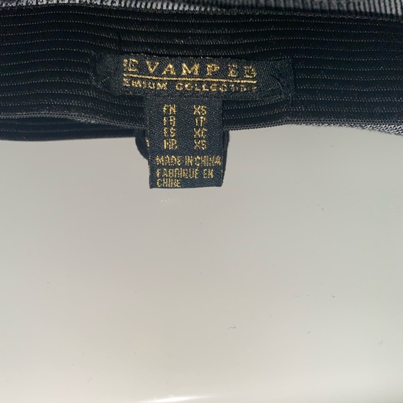 Revamped Collection gray & black plaid mini skirt - Picture 4 of 6